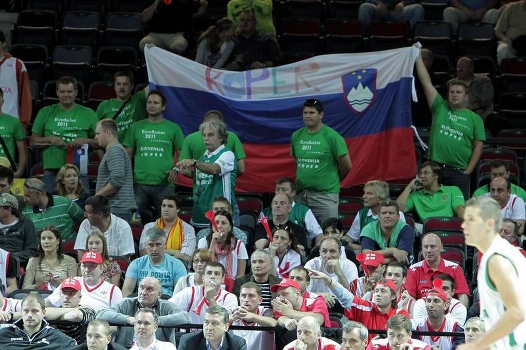 Klaipėdos arenoje - trečioji slovėnų pergalė 