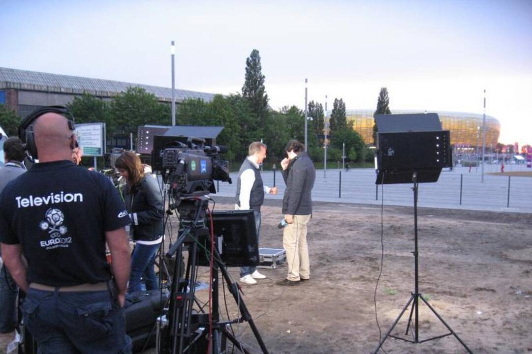 „Euro 2012” – stadionas laivų statybvietėje (specialiai iš Lenkijos)