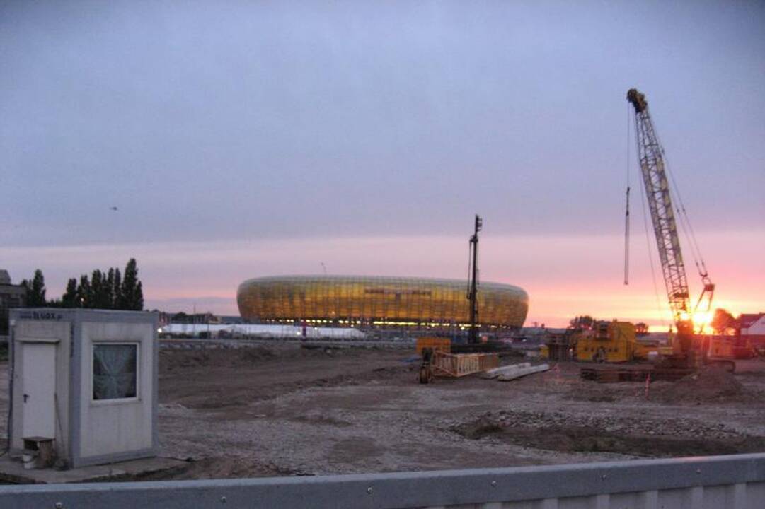 „Euro 2012” – stadionas laivų statybvietėje (specialiai iš Lenkijos)