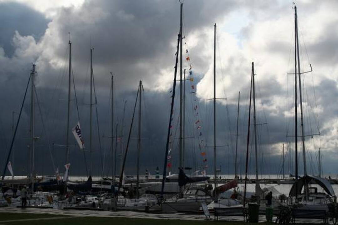 „Kuršių marių“ regata: paskutiniame etape - škvalas
