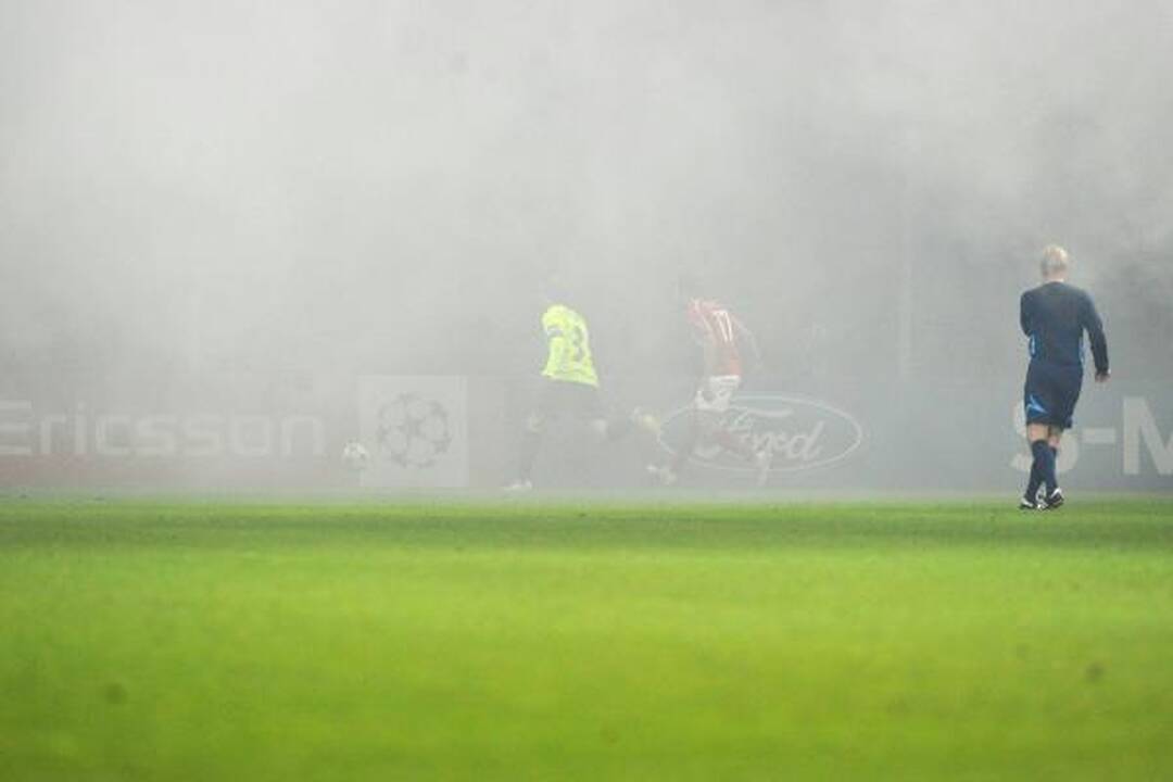 Maskvos „Spartak” fanai siautėjo Žilinoje 