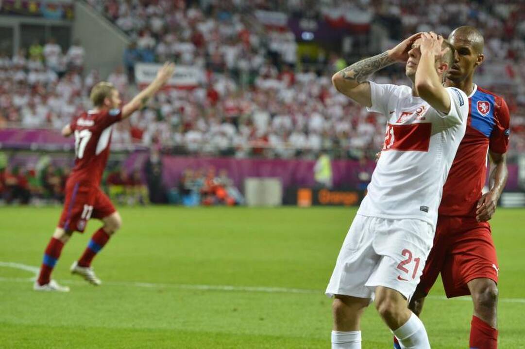 Čekija ir Graikija – ketvirtfinalyje, rusai ir lenkai liko už borto