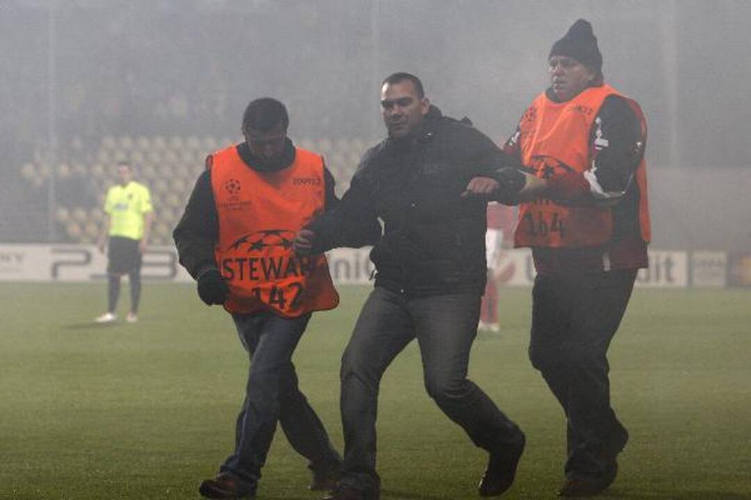 Maskvos „Spartak” fanai siautėjo Žilinoje 