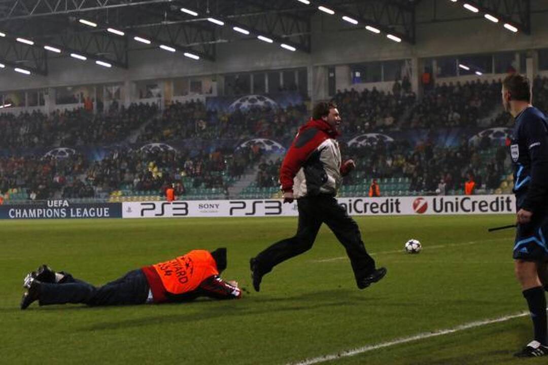 Maskvos „Spartak” fanai siautėjo Žilinoje 