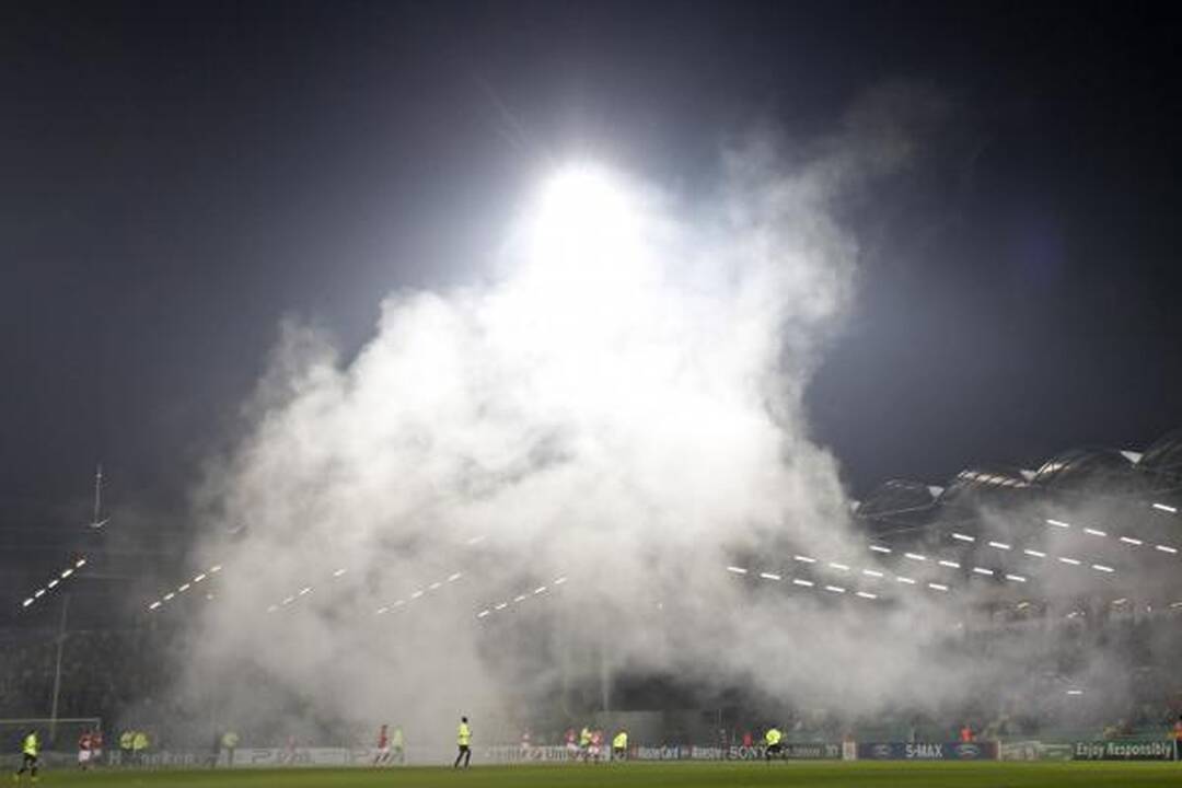 Maskvos „Spartak” fanai siautėjo Žilinoje 