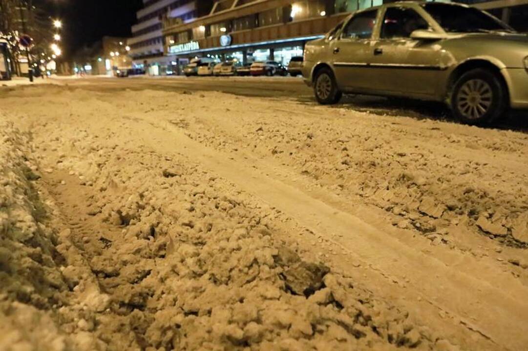 Klaipėdos vairuotojams ir kelininkams - nauji išbandymai