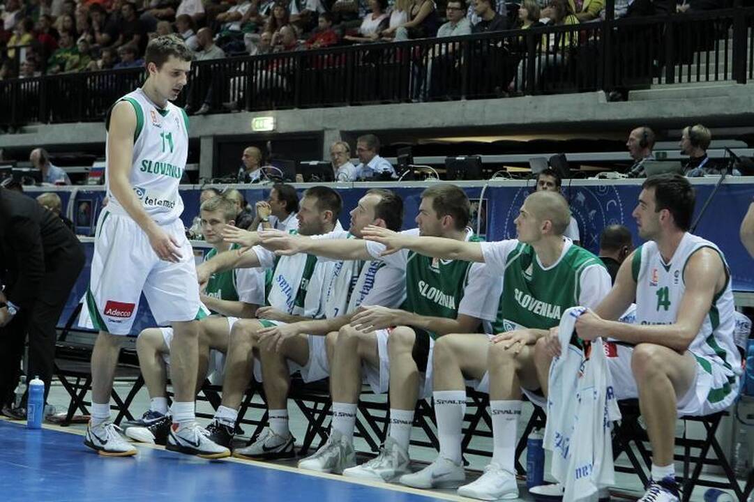 Klaipėdos arenoje - trečioji slovėnų pergalė 