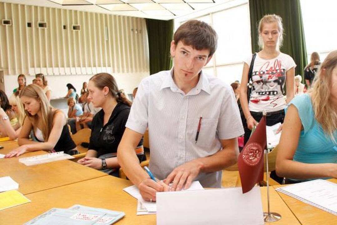 Kauno universitetuose - būsimųjų studentų antplūdis