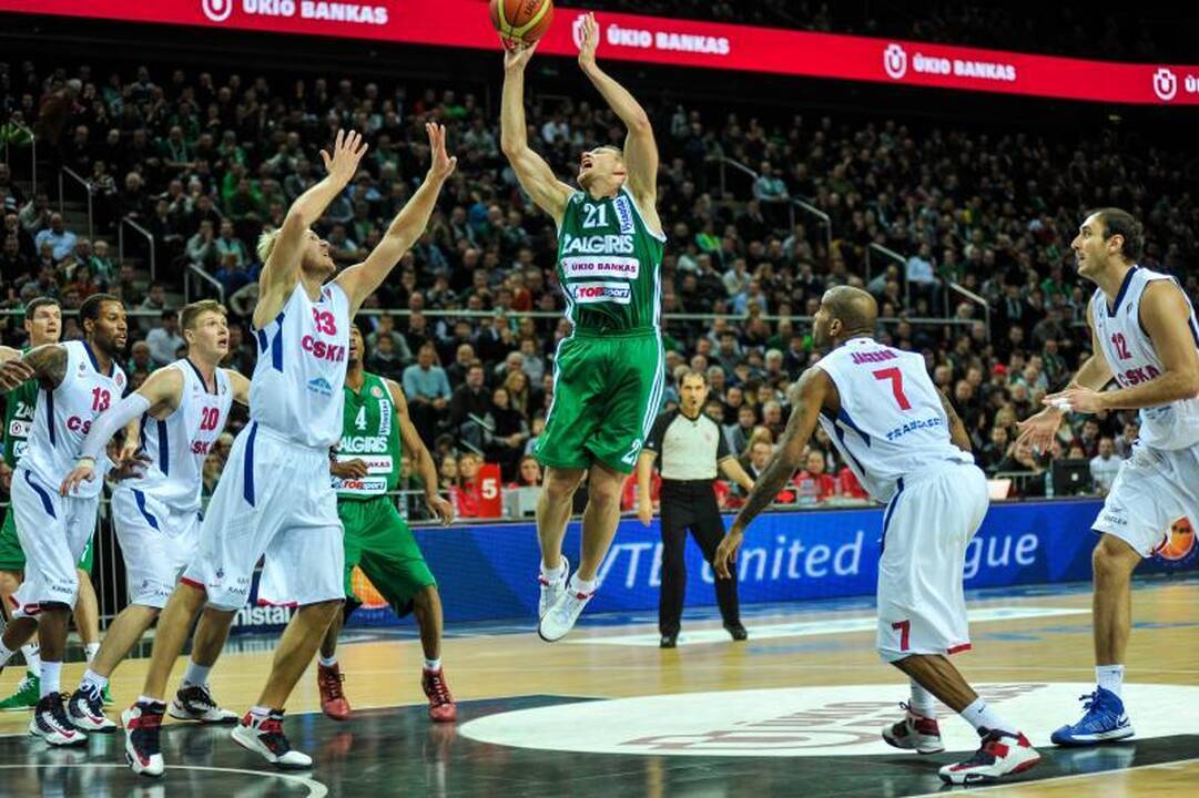 „Žalgiris“ palaužė CSKA kariauną ir tapo grupės lyderiu (komentarai)