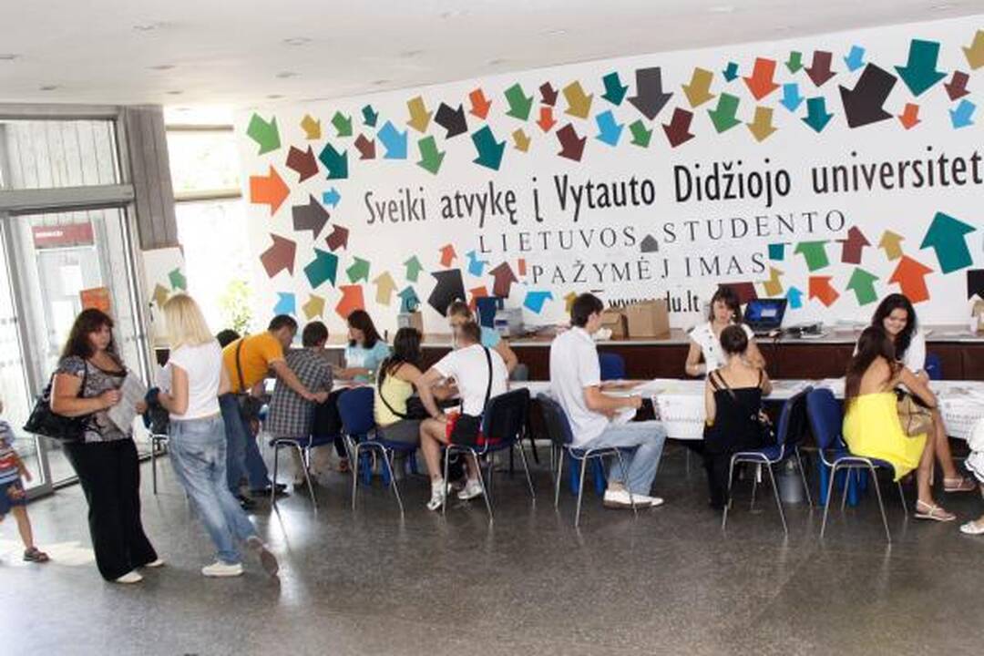 Kauno universitetuose - būsimųjų studentų antplūdis