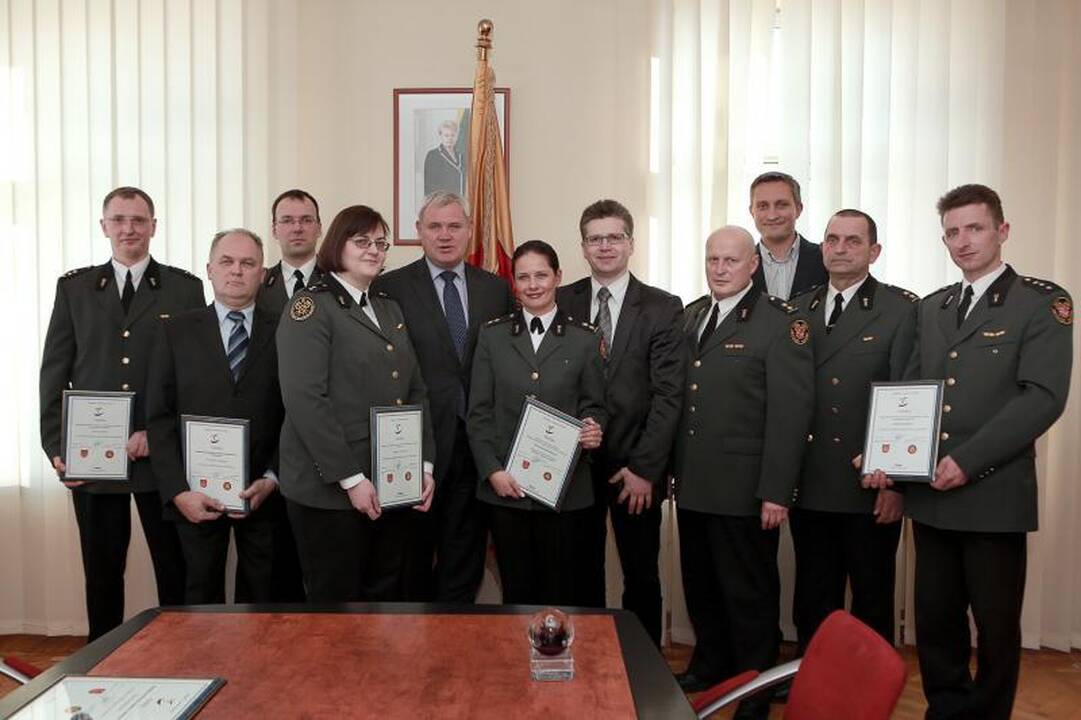 Muitininkams – Klaipėdos mero ir darbdavių asociacijos padėkos