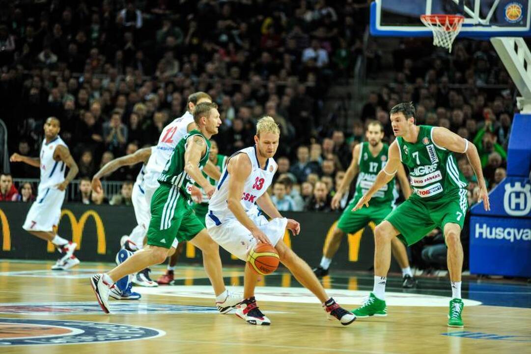 „Žalgiris“ palaužė CSKA kariauną ir tapo grupės lyderiu (komentarai)