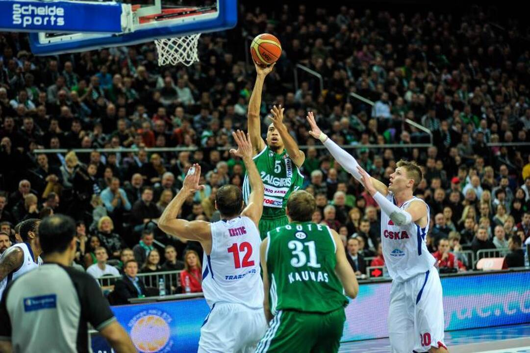 „Žalgiris“ palaužė CSKA kariauną ir tapo grupės lyderiu (komentarai)