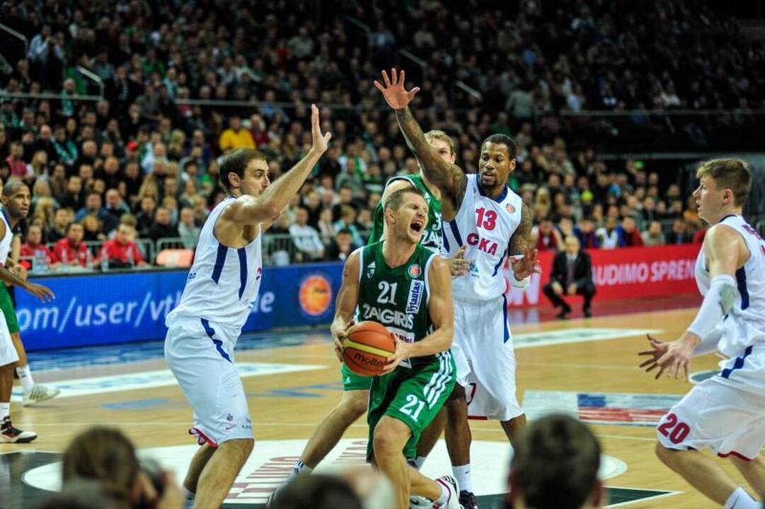 „Žalgiris“ palaužė CSKA kariauną ir tapo grupės lyderiu (komentarai)