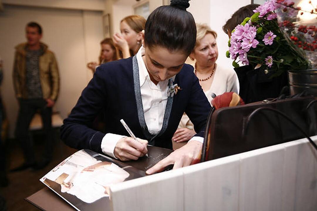 A.Jagelavičiūtė pristatė kulinarijos knygą