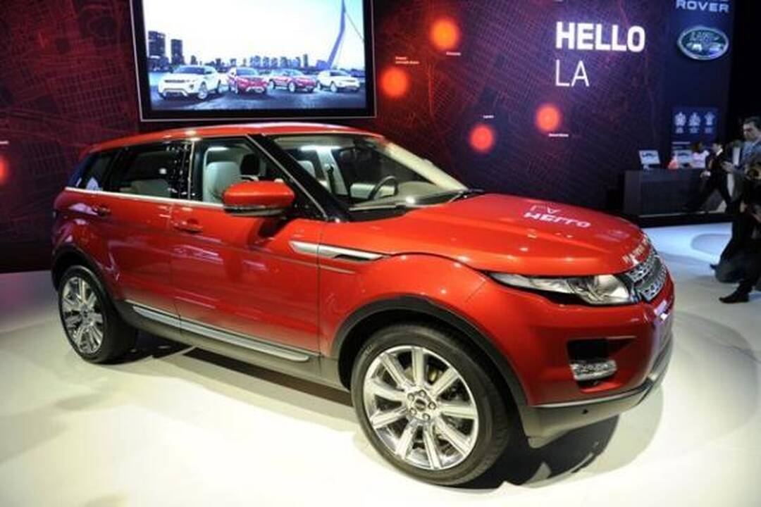 "Range Rover Evoque" -  prabangus SUV