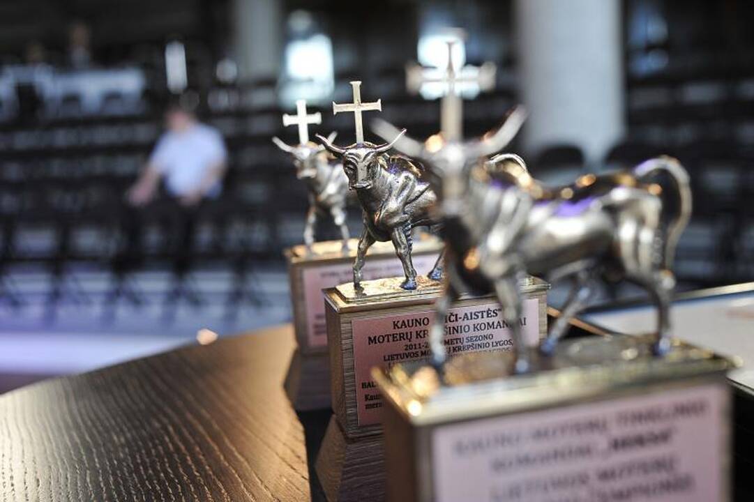 „Žalgirio“ arenoje pagerbti geriausi Kauno sporto klubai