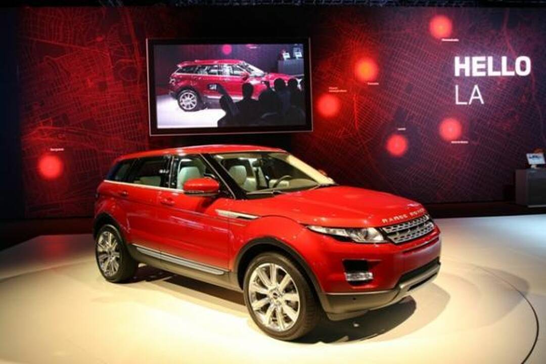 "Range Rover Evoque" -  prabangus SUV