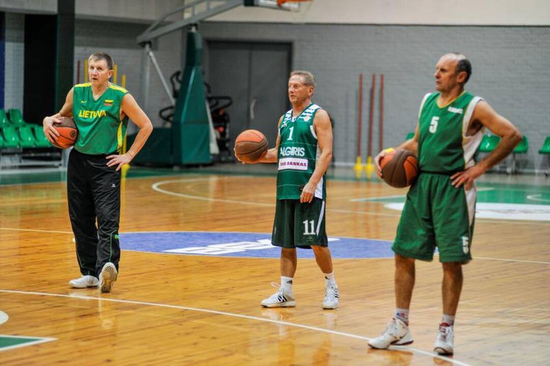 Žalgiriečiai rengiasi mūšiui su CSKA legendomis