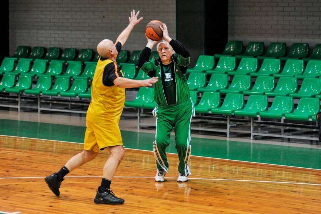 Žalgiriečiai rengiasi mūšiui su CSKA legendomis
