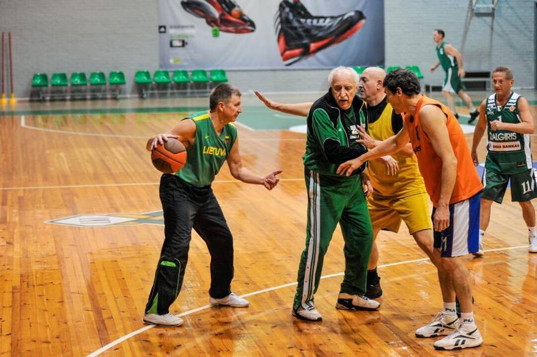 Žalgiriečiai rengiasi mūšiui su CSKA legendomis