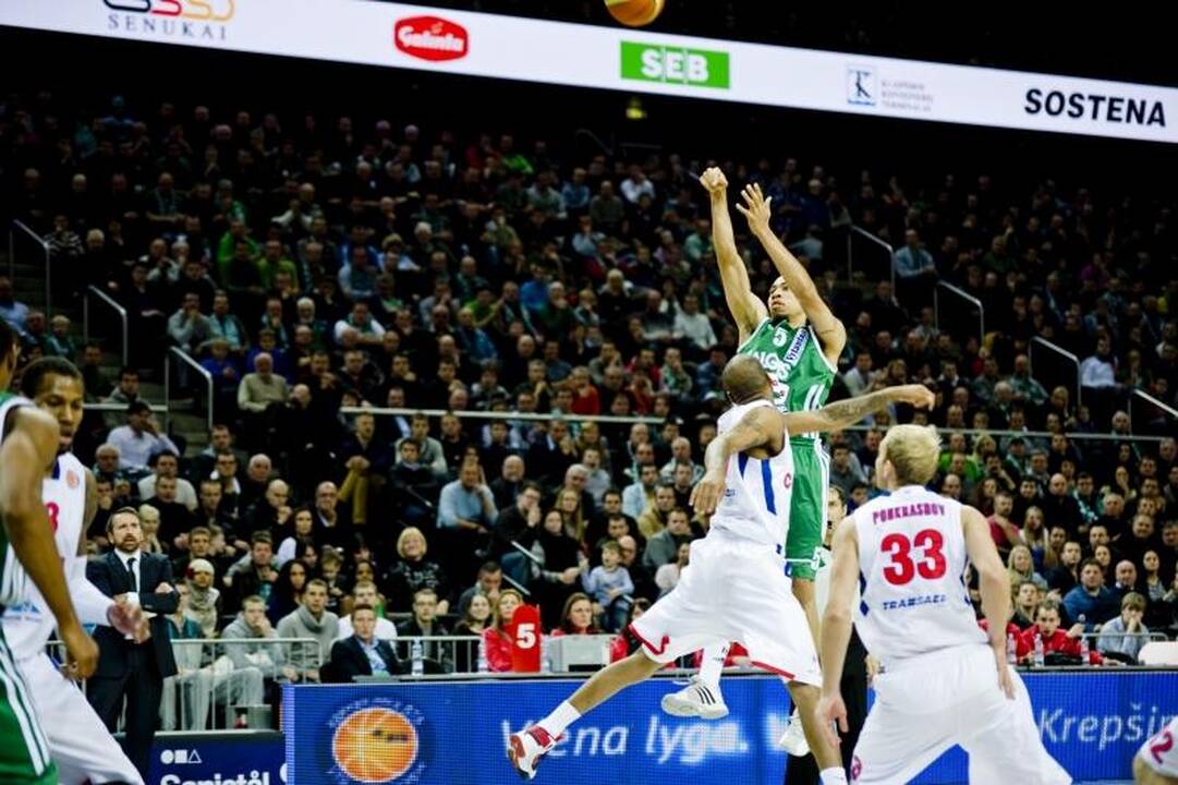 „Žalgiris“ palaužė CSKA kariauną ir tapo grupės lyderiu (komentarai)