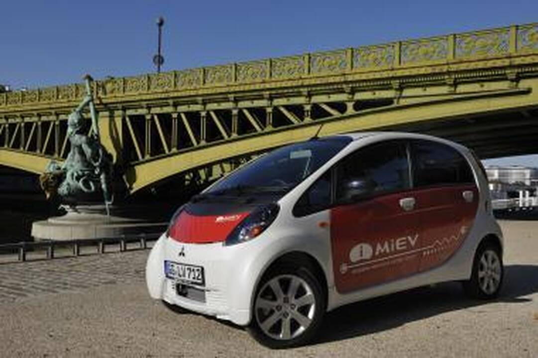 Elektrinis „Mitsubishi“ prototipas - pakeliui į Lietuvą