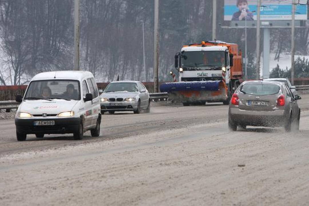Orai Kaune: kitą savaitę vėl spaus šaltis