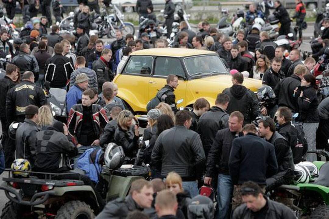 Prasidėjo baikerių sezonas