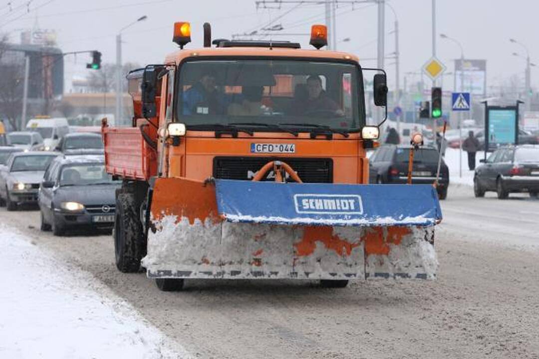 Orai Kaune: kitą savaitę vėl spaus šaltis