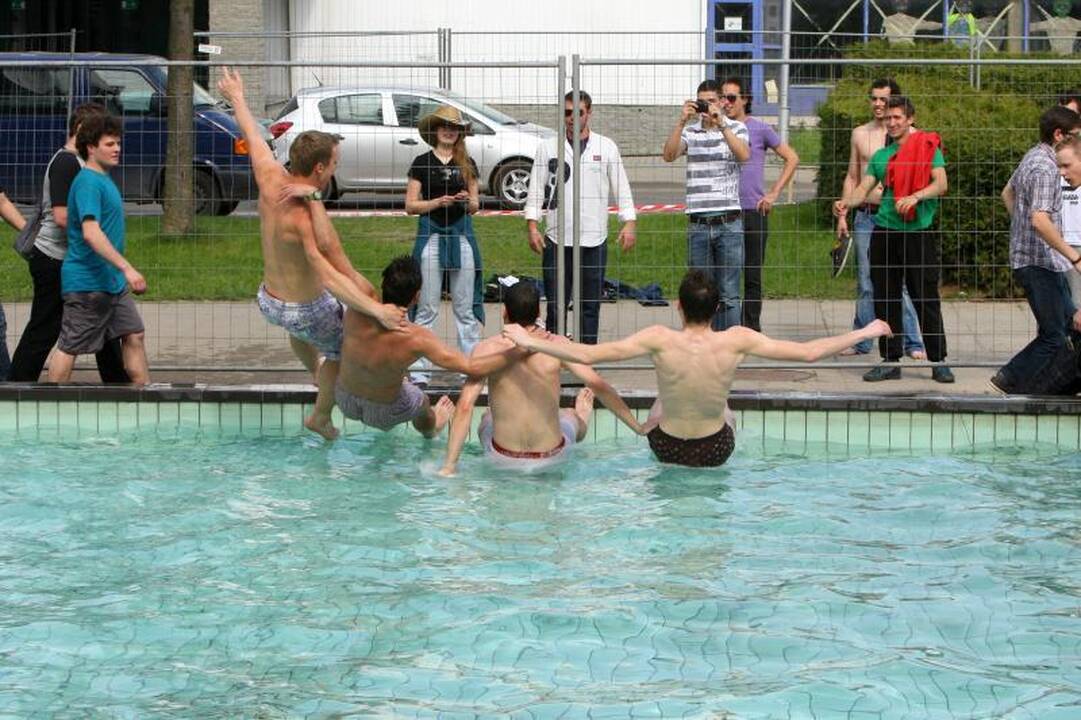 KTU Studentų miestelyje – jaunimo šėlionės