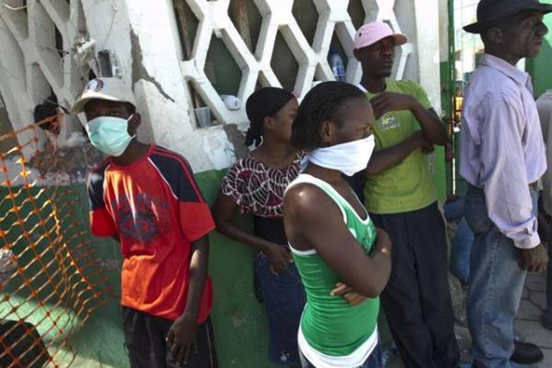 Cholera: Haityje mirė per tūkstantį žmonių, liga plinta Dominikoje (atnaujinta)