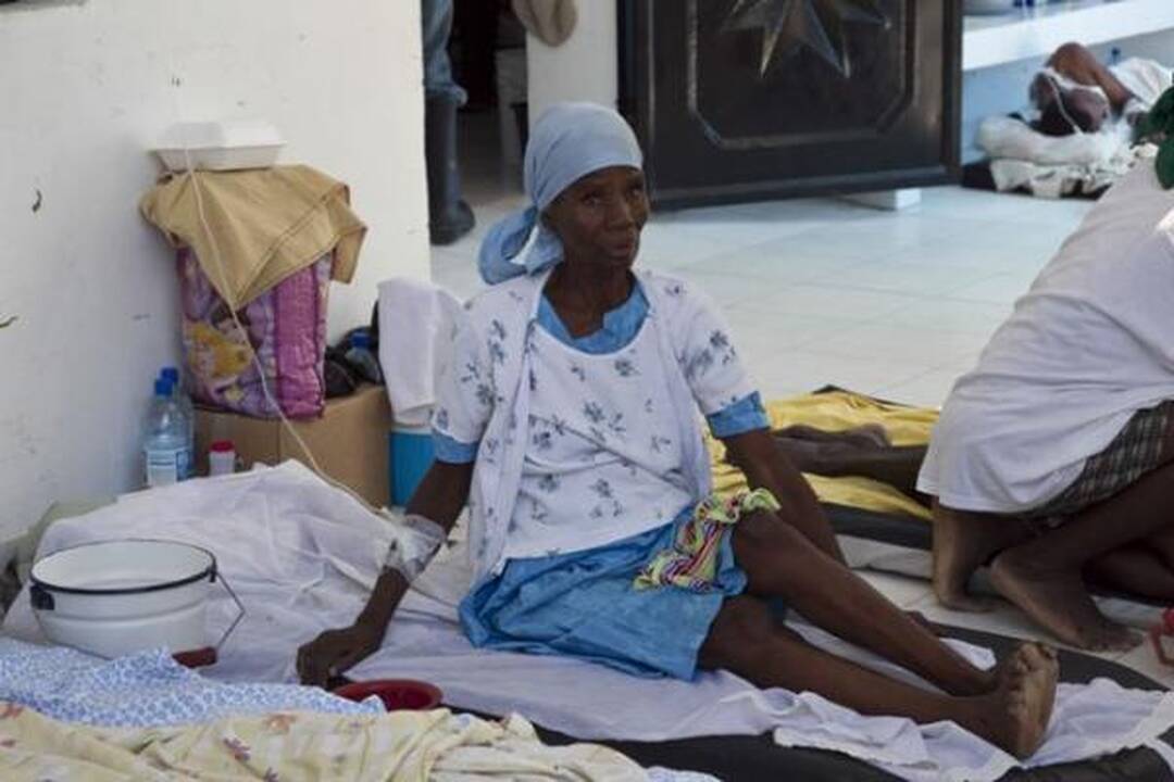Cholera: Haityje mirė per tūkstantį žmonių, liga plinta Dominikoje (atnaujinta)