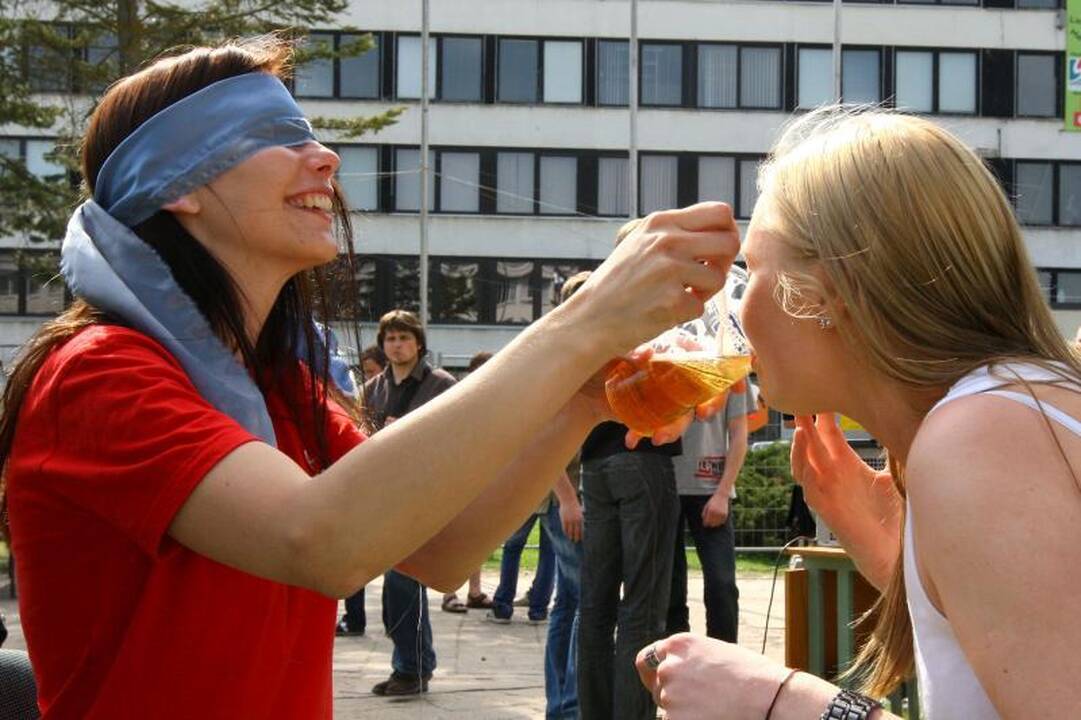 KTU Studentų miestelyje – jaunimo šėlionės