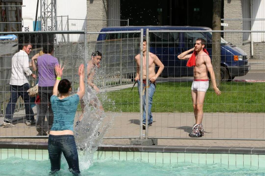 KTU Studentų miestelyje – jaunimo šėlionės