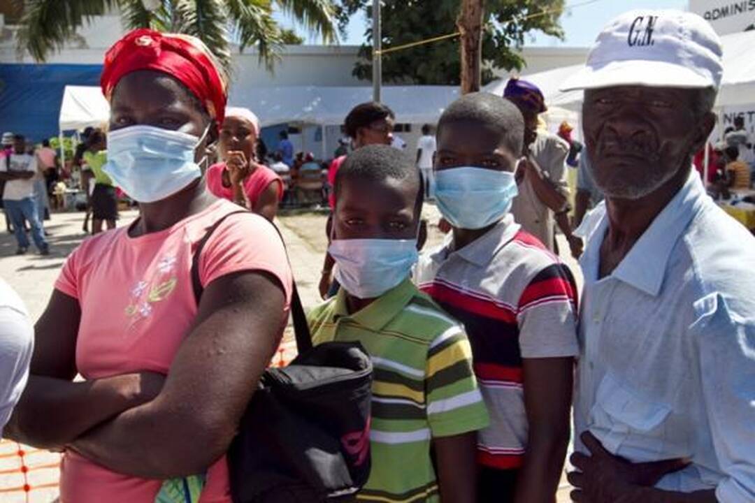 Cholera: Haityje mirė per tūkstantį žmonių, liga plinta Dominikoje (atnaujinta)