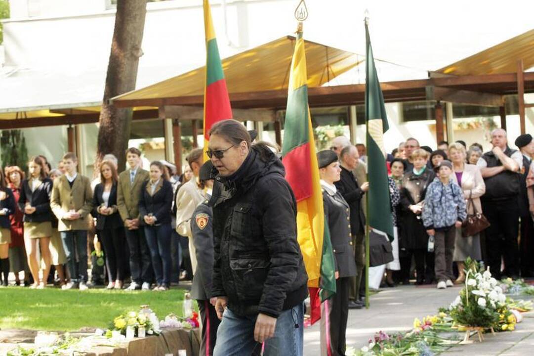 A.Kalanta: džiaugiuosi, kad mano brolio auka iki šiol neužmiršta