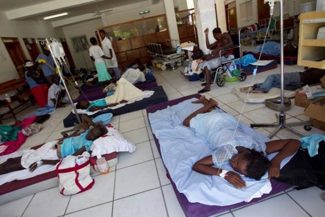 Cholera: Haityje mirė per tūkstantį žmonių, liga plinta Dominikoje (atnaujinta)
