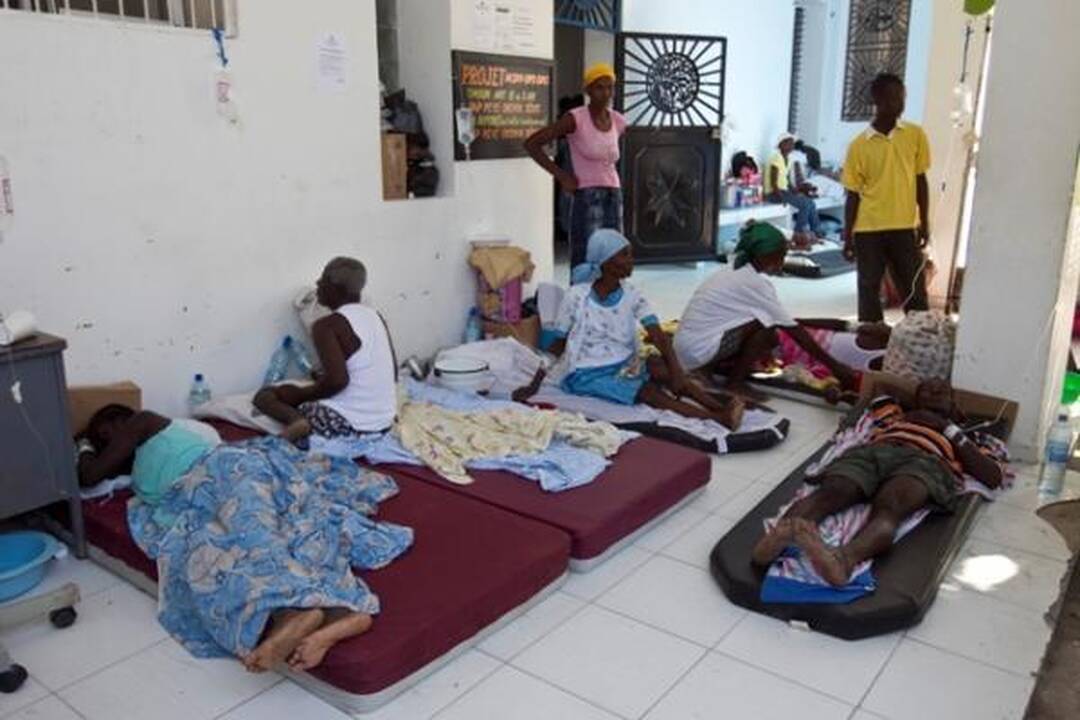 Cholera: Haityje mirė per tūkstantį žmonių, liga plinta Dominikoje (atnaujinta)