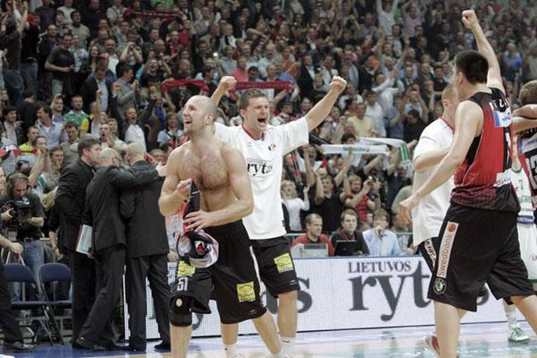 „Lietuvos rytas" išsaugojo Vilniui LKL čempionų titulą