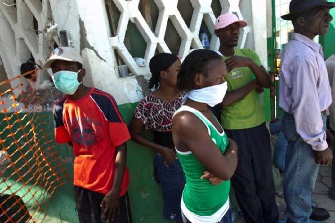 Cholera: Haityje mirė per tūkstantį žmonių, liga plinta Dominikoje (atnaujinta)
