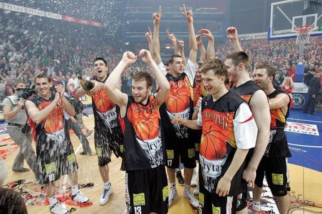 „Lietuvos rytas" išsaugojo Vilniui LKL čempionų titulą