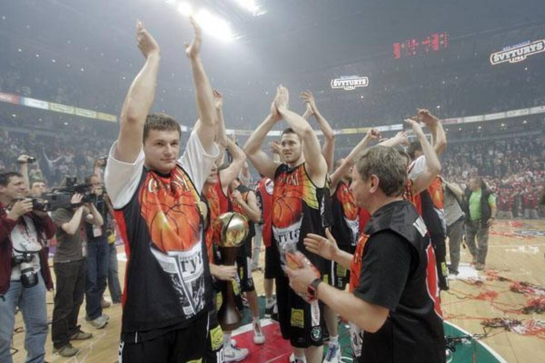 „Lietuvos rytas" išsaugojo Vilniui LKL čempionų titulą