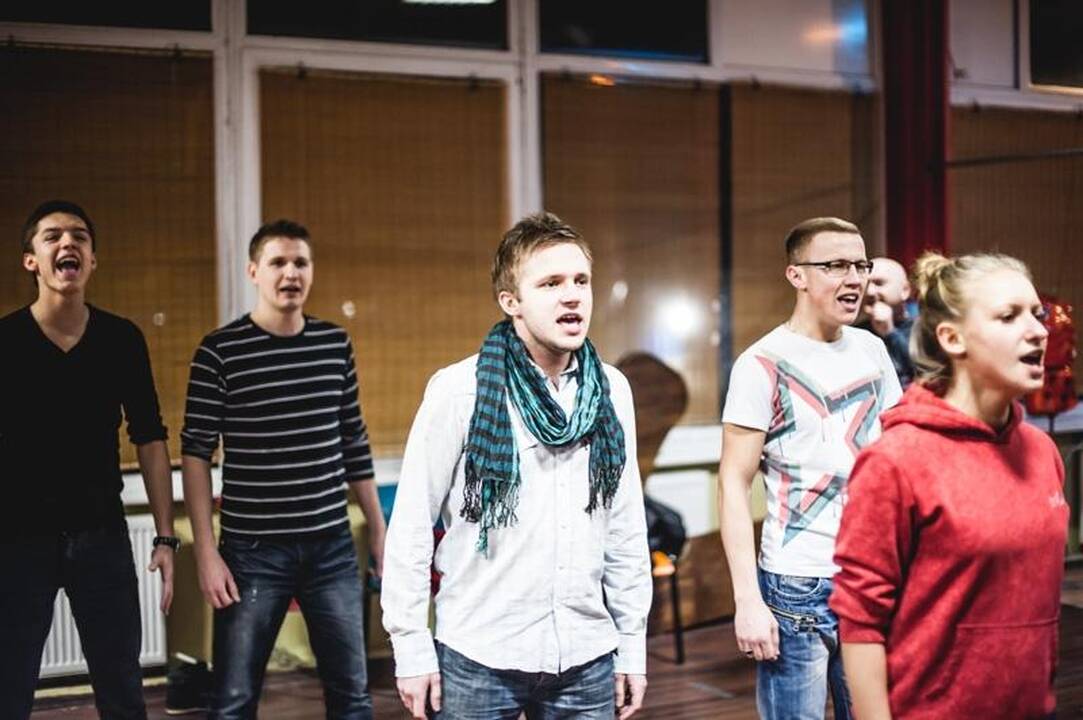 Prieš pirmąjį Kauno choro mūšį – 10 valandų trunkančios repeticijos