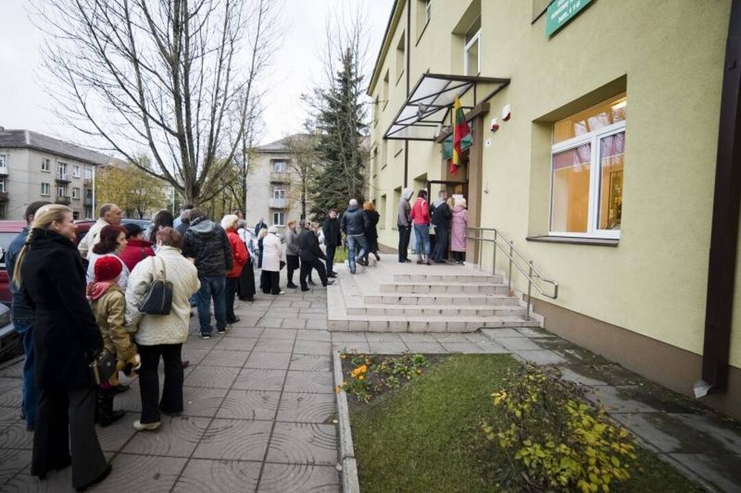 Kaune balsavęs V.Romanovas pastebėjo pažeidimą
