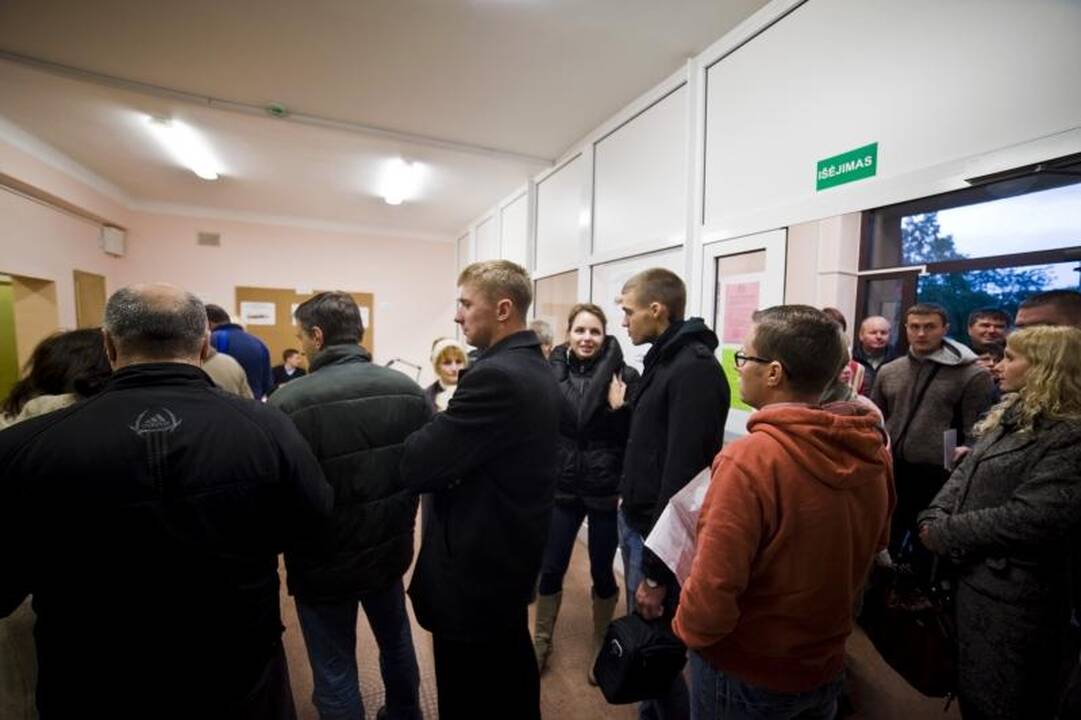 Kaune balsavęs V.Romanovas pastebėjo pažeidimą