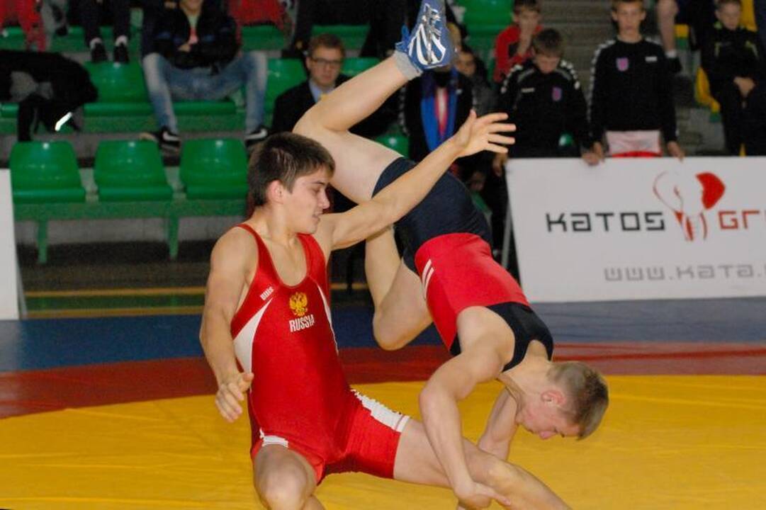 Klaipėdoje varžėsi imtynininkai iš 13 šalių