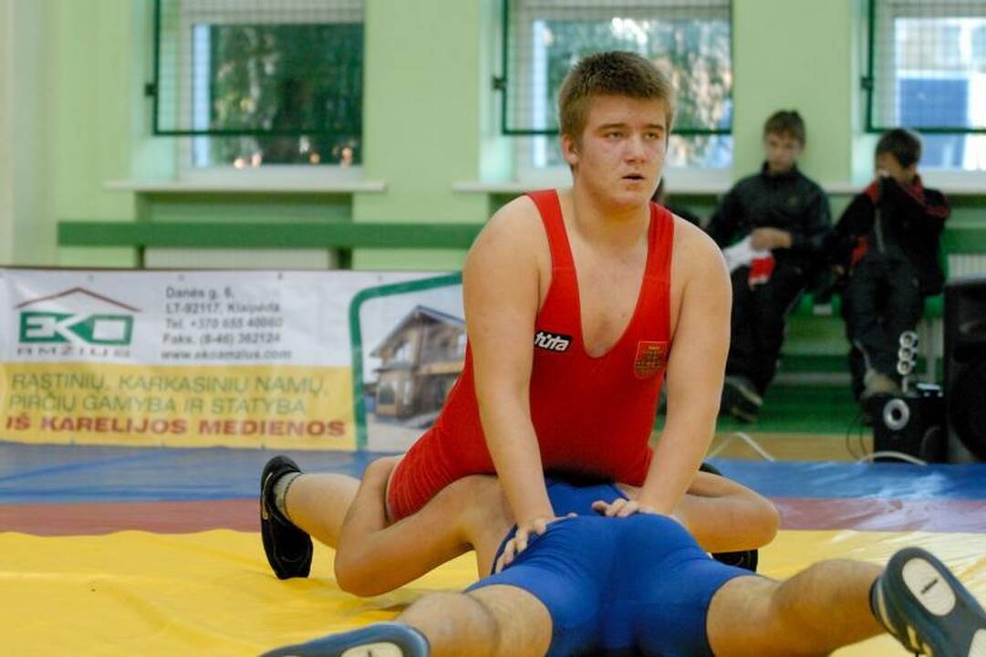 Klaipėdoje varžėsi imtynininkai iš 13 šalių