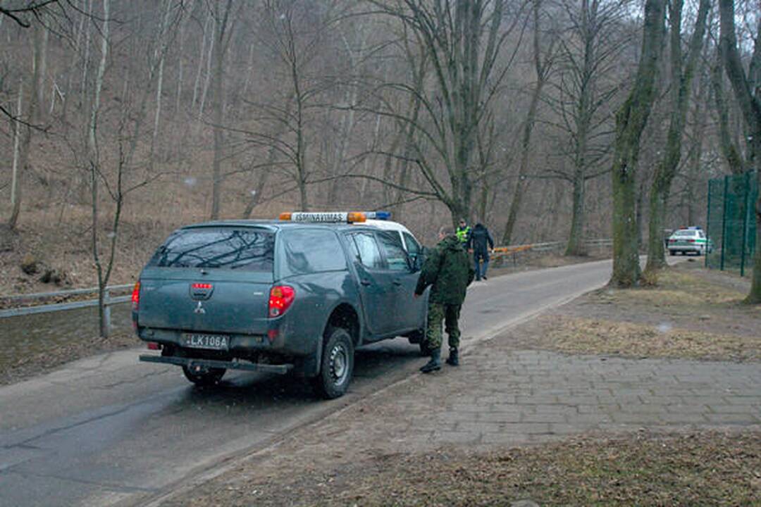 Sereikiškių parke rastas sprogmuo (papildyta)