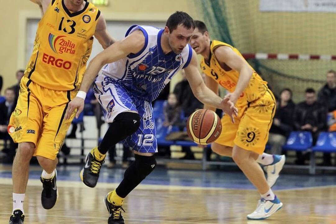 Klaipėdos „Neptūno“ krepšininkai įveikė „Šiaulius“